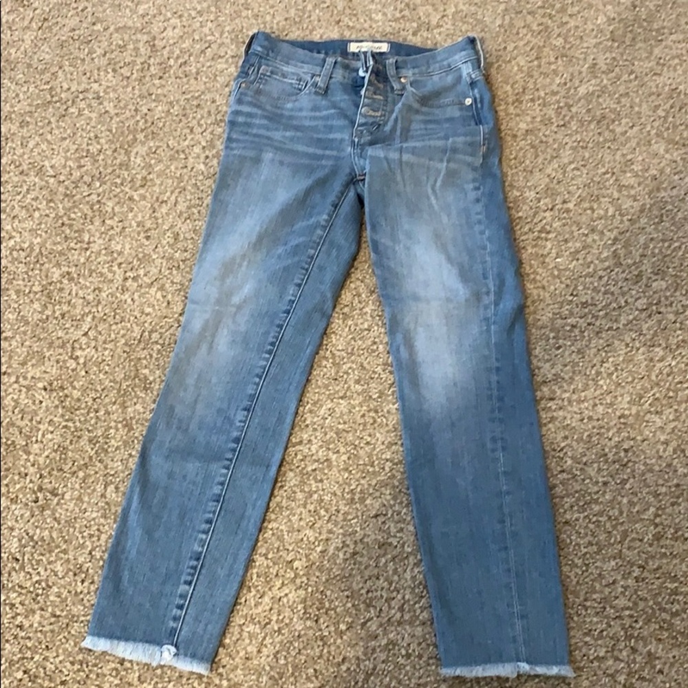 Madewell light wash jeans
